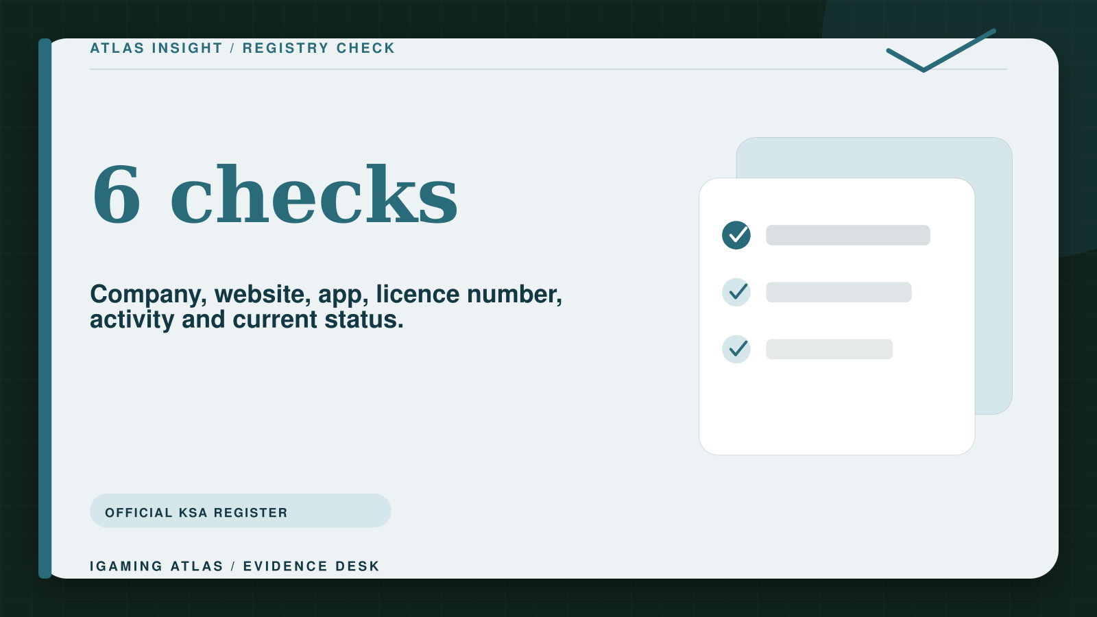 Netherlands gambling licence check: how to use the KSA register. 6 checks: Company, website, app, licence number, activity and current status.